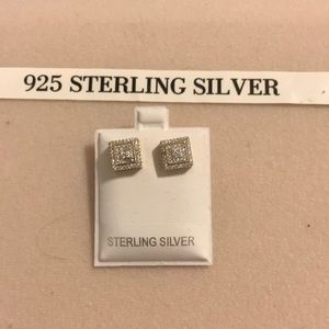 Sterling silver earring